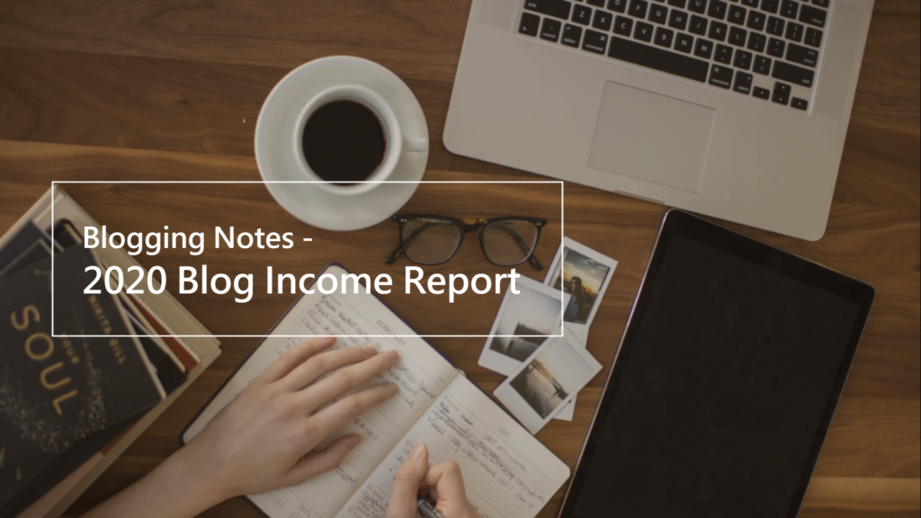 Blogging Notes - First Year Blog Income Report - Melice Her World